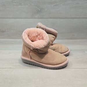 Ugg Australia 5251T Girl Kids Girl Pink Suede Boots Shoes Boots Sz 11
